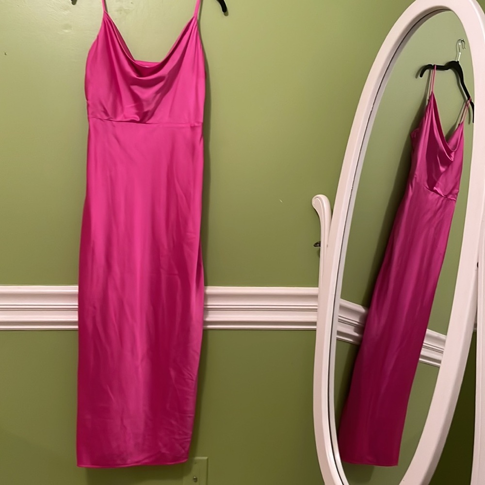 ADELYN RAE FAITH SLIP DRESS - Picture 7 of 12